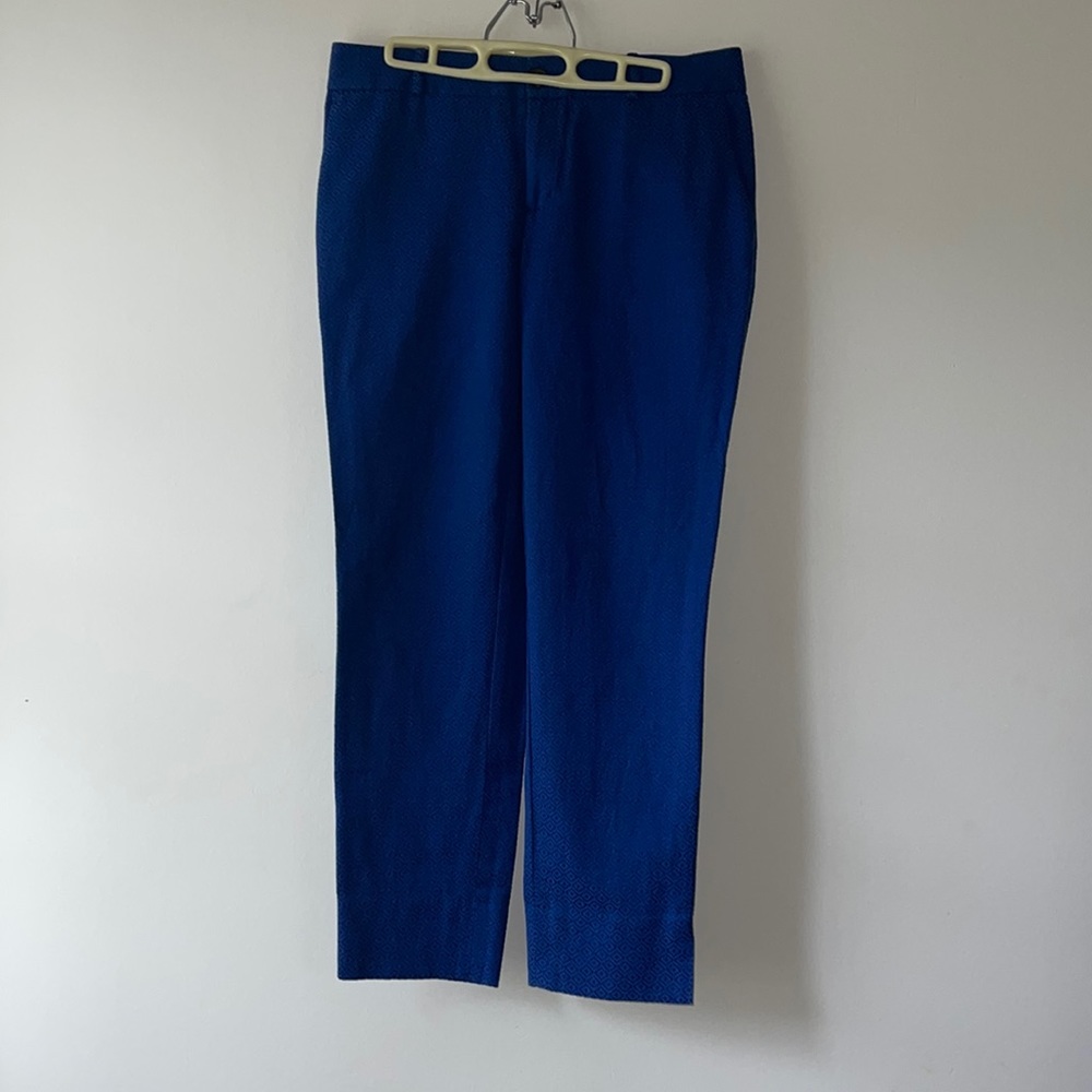 Cute royal blue design slacks